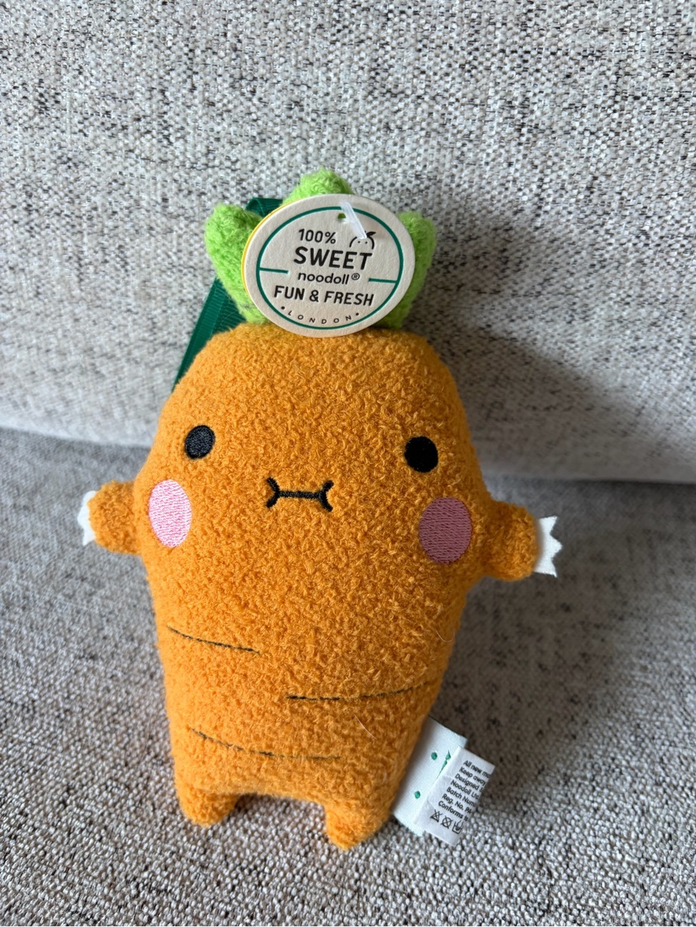 Dollcake Orange Carrot Plush Toy - Sweet Fun & Fresh